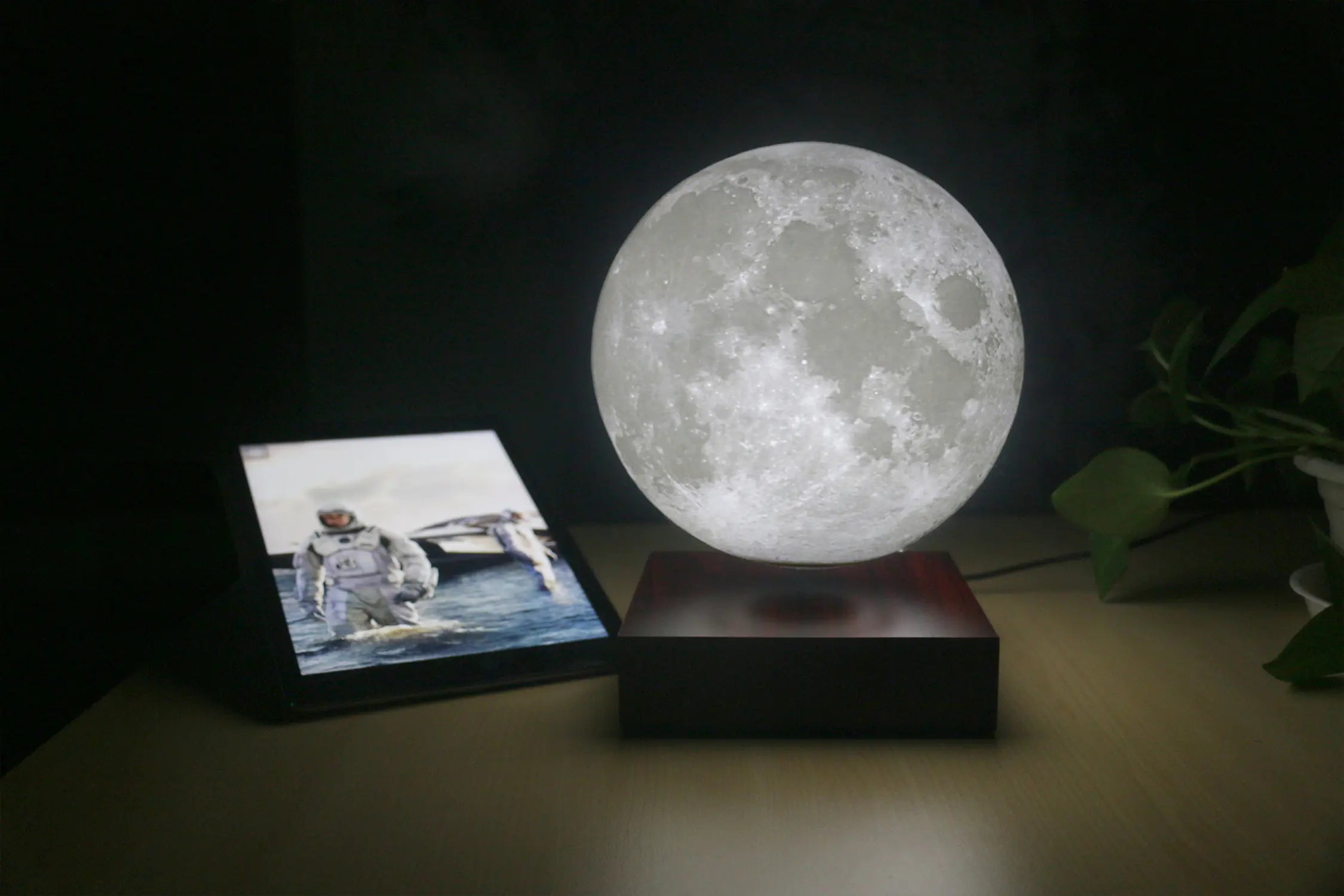 Magnetic Levitation Moon Lamp | Floating LED Night Light