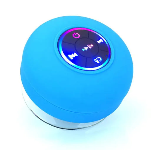 Waterproof Bluetooth Speaker with Suction Cup | Portable Shower Speaker